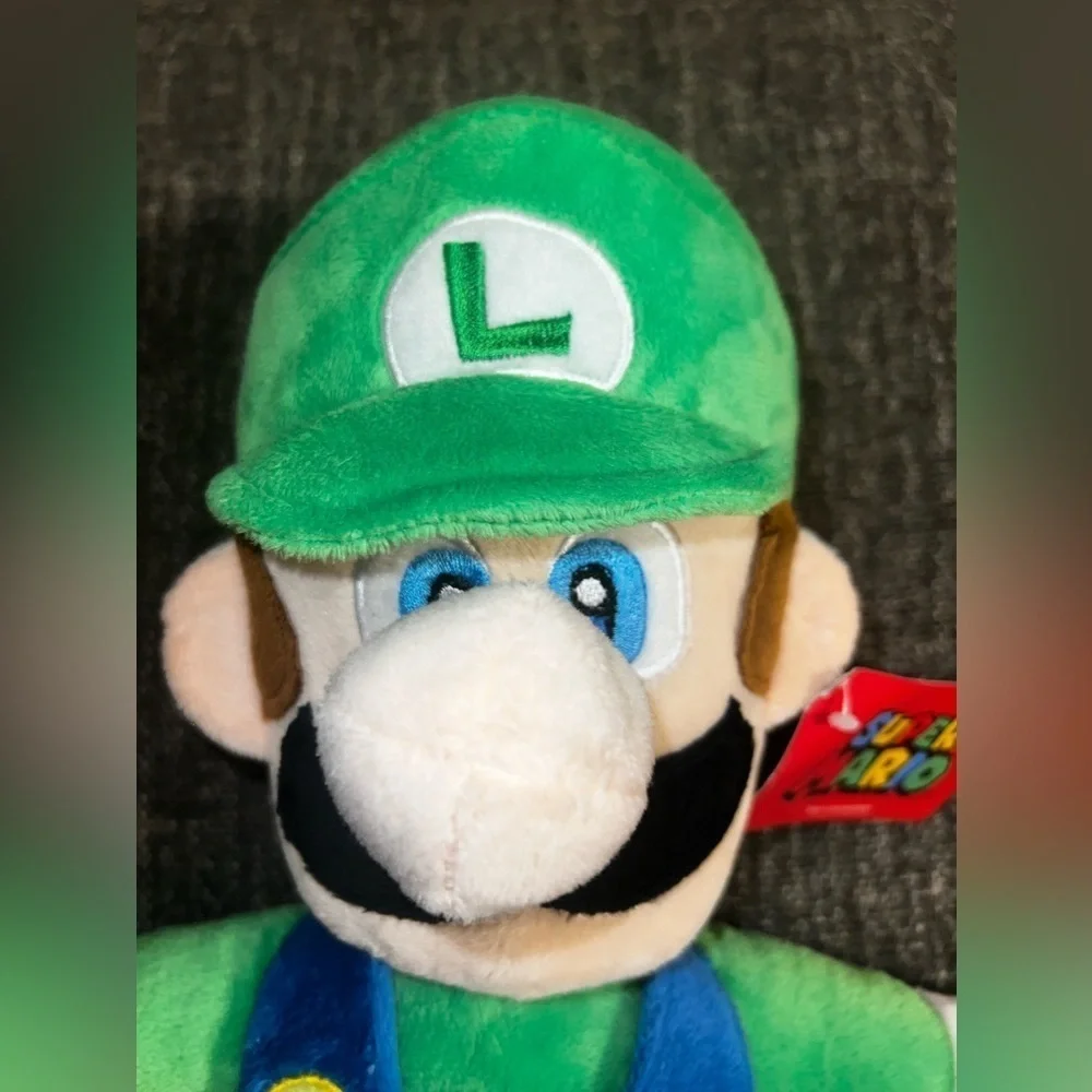 NWT Super Mario 18” Plush | Luigi